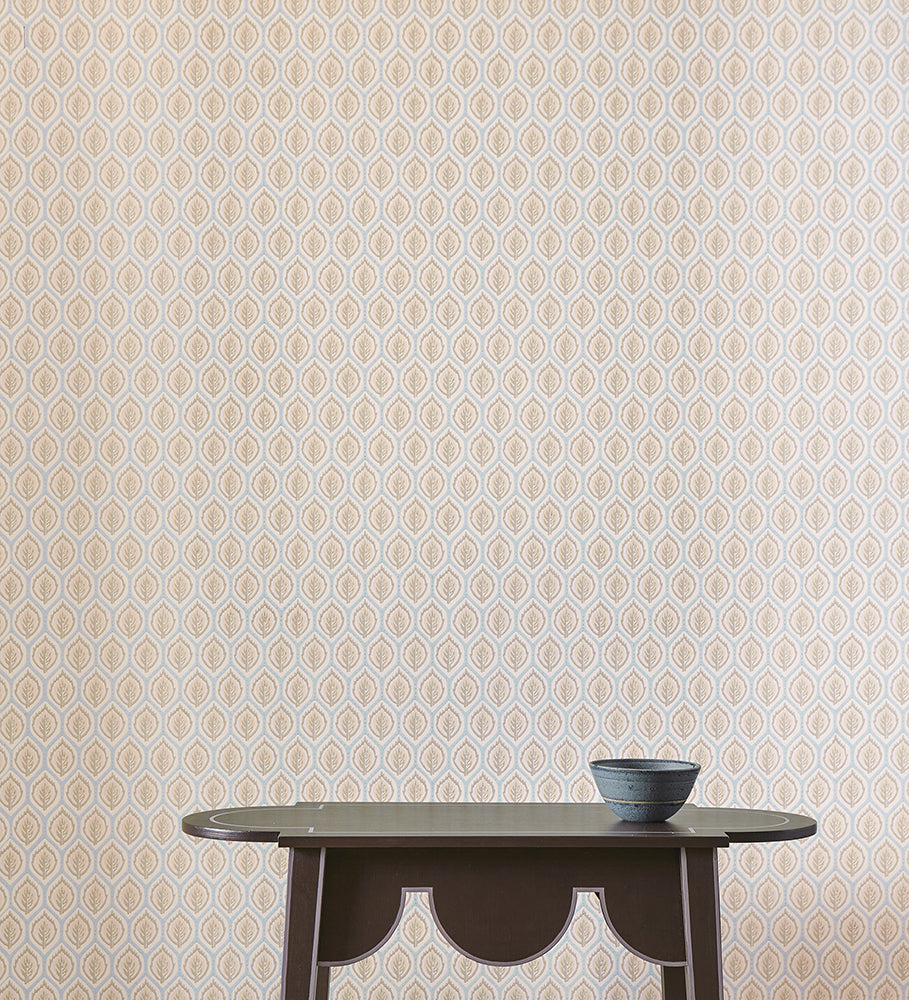 Carrick Wallpaper - Red - W7011-04