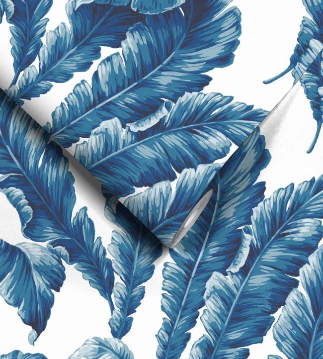 WM-365-03R - Lets Go Bananas Wallpaper - Ink - Woodchip & Magnolia