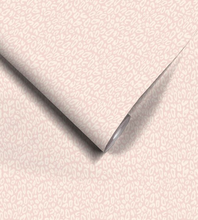 WM-449-06R - Big Kat Wallpaper - Powder Pink - Woodchip & Magnolia