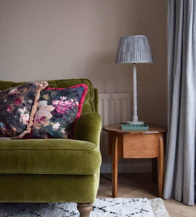 WMF-015-02VD - Ava Marika Fabric - Electric - Woodchip & Magnolia