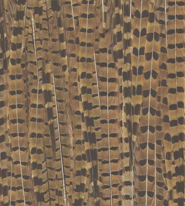 WMF-080-01VD - Pheasant Fabric - Brown - Woodchip & Magnolia