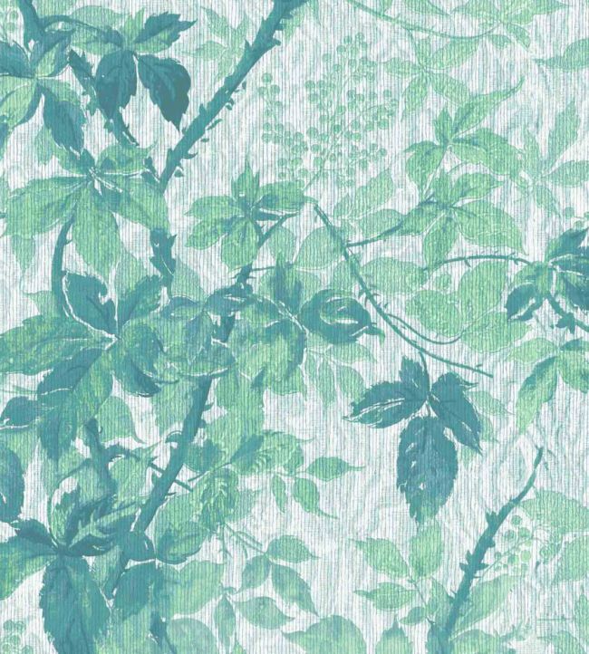 WMF-316-05VD - Tropic Fabric - Mint - Woodchip & Magnolia