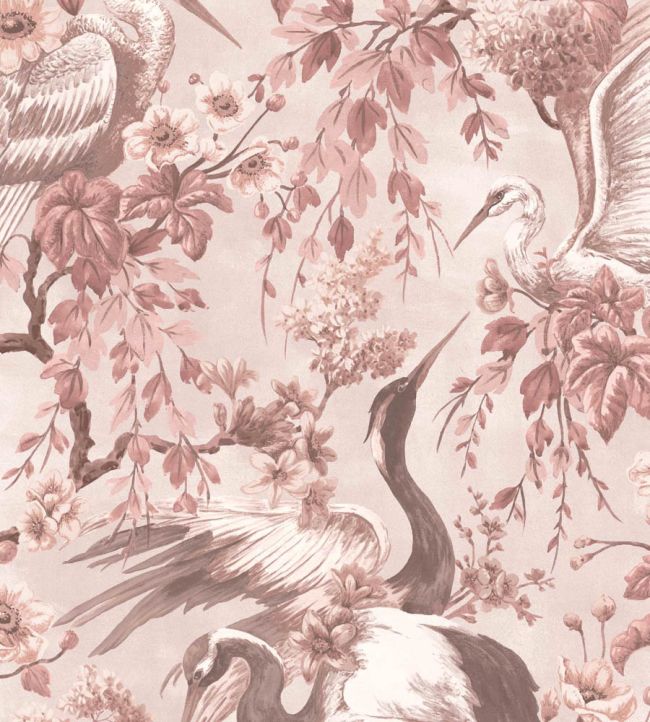 WMF-411-03VD - Maurice Fabric - Pink Blush - Woodchip & Magnolia