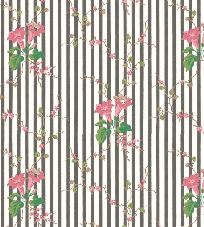 WMF-479-02LD - Lilibet Fabric - Monochrome - Woodchip & Magnolia