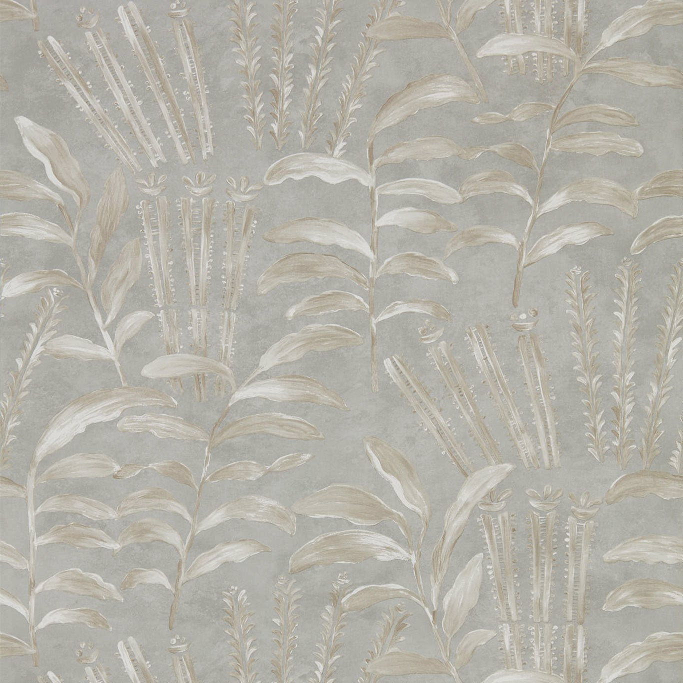 Highclere Wallpaper - Zinc - ZDAR312860