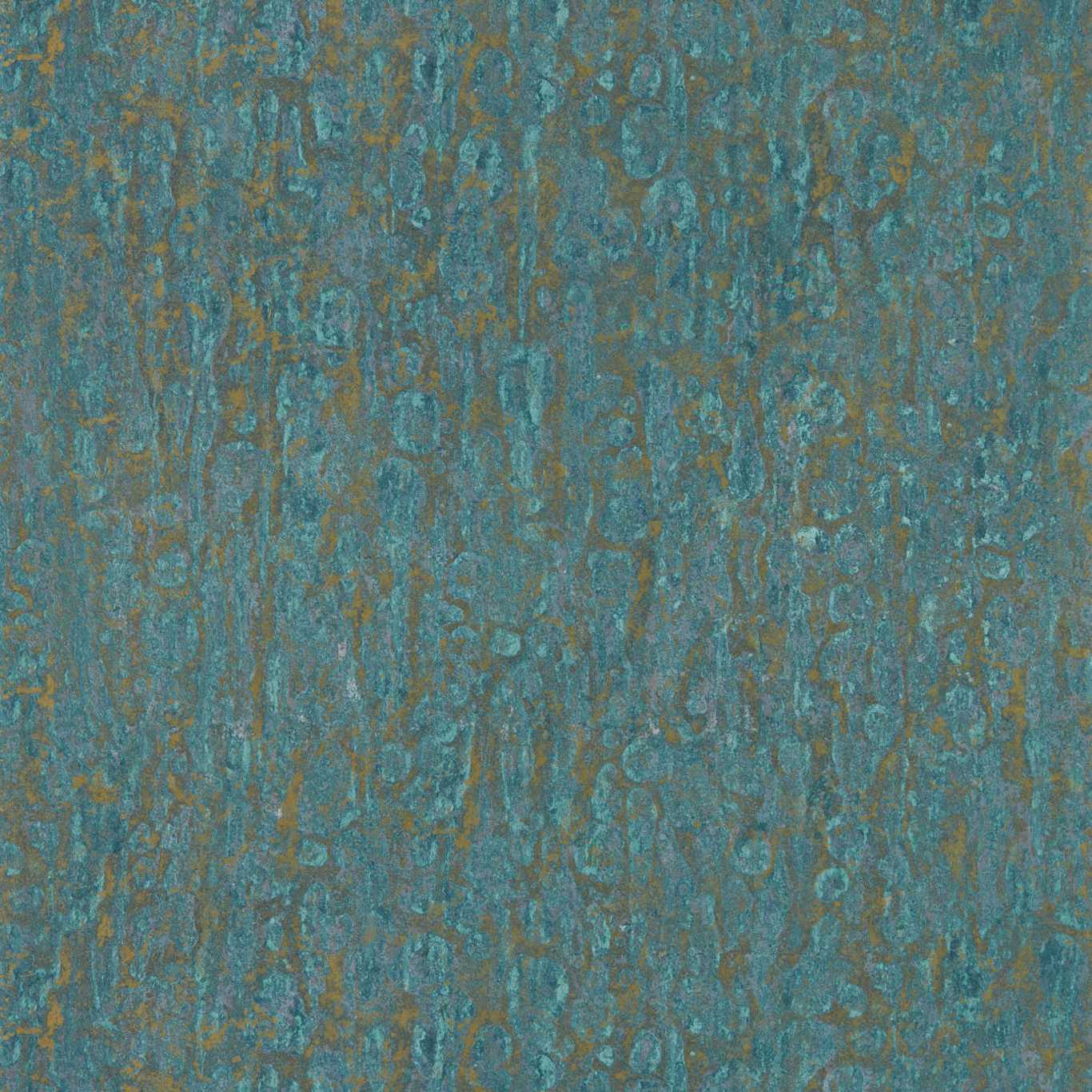 Moresque Glaze Wallpaper - Indigo - ZHIW312994