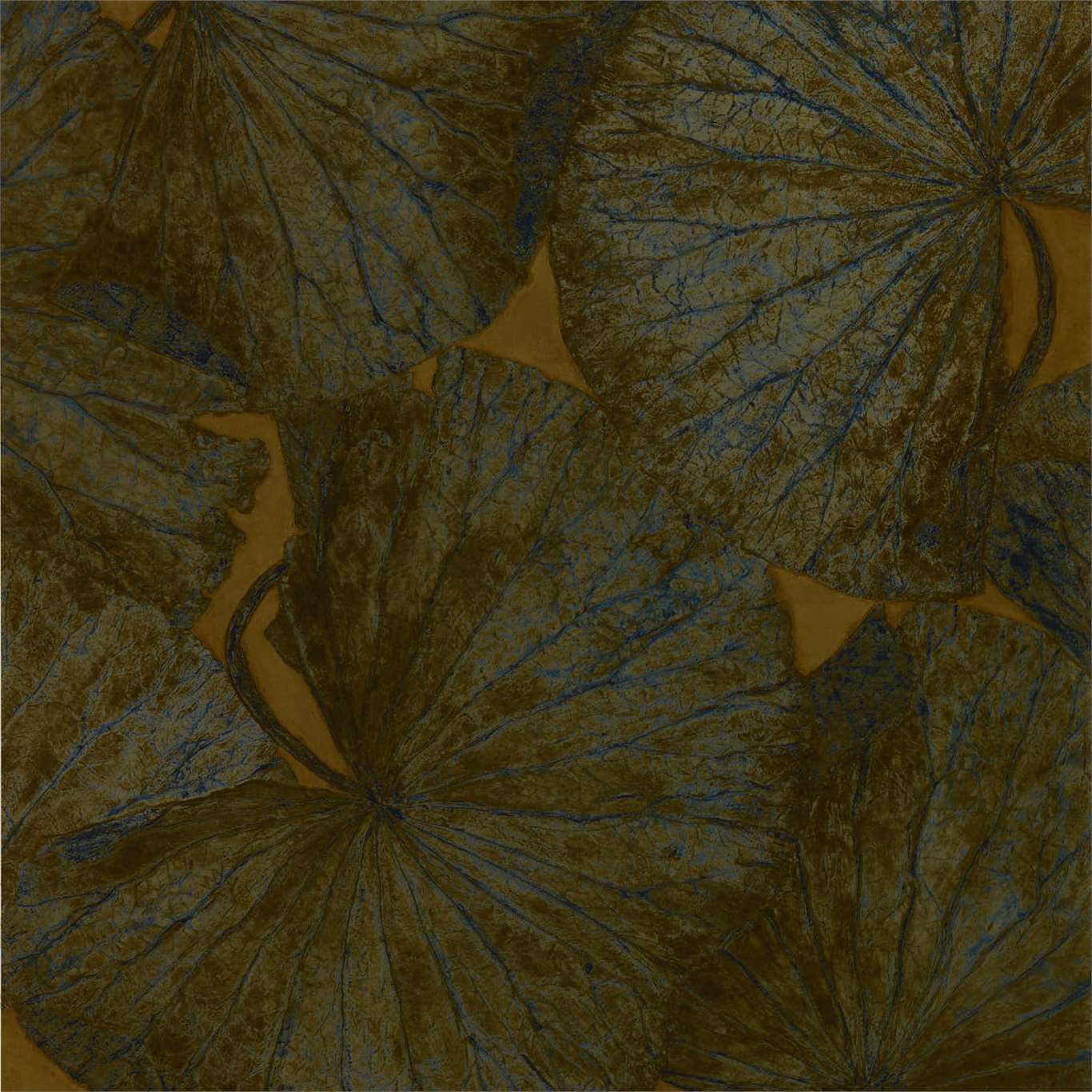 Taisho Deco Wallpaper - Tigers Eye - ZTOT312748