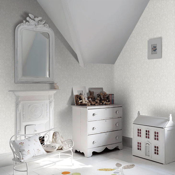 Alba Wallpaper - Ivory - Boråstapeter - 38749 - Premier Wallcovering