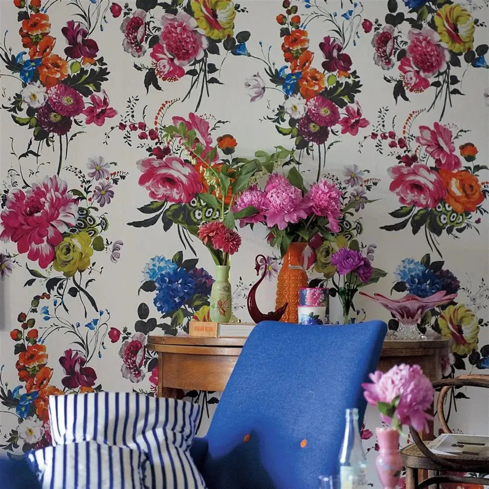 Amrapali Wallpaper - Peony - P578/01 - Designers Guild