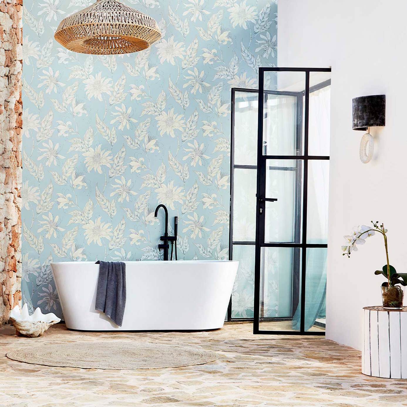 Ananda Wallpaper - Blush - Harlequin - HMIW112253