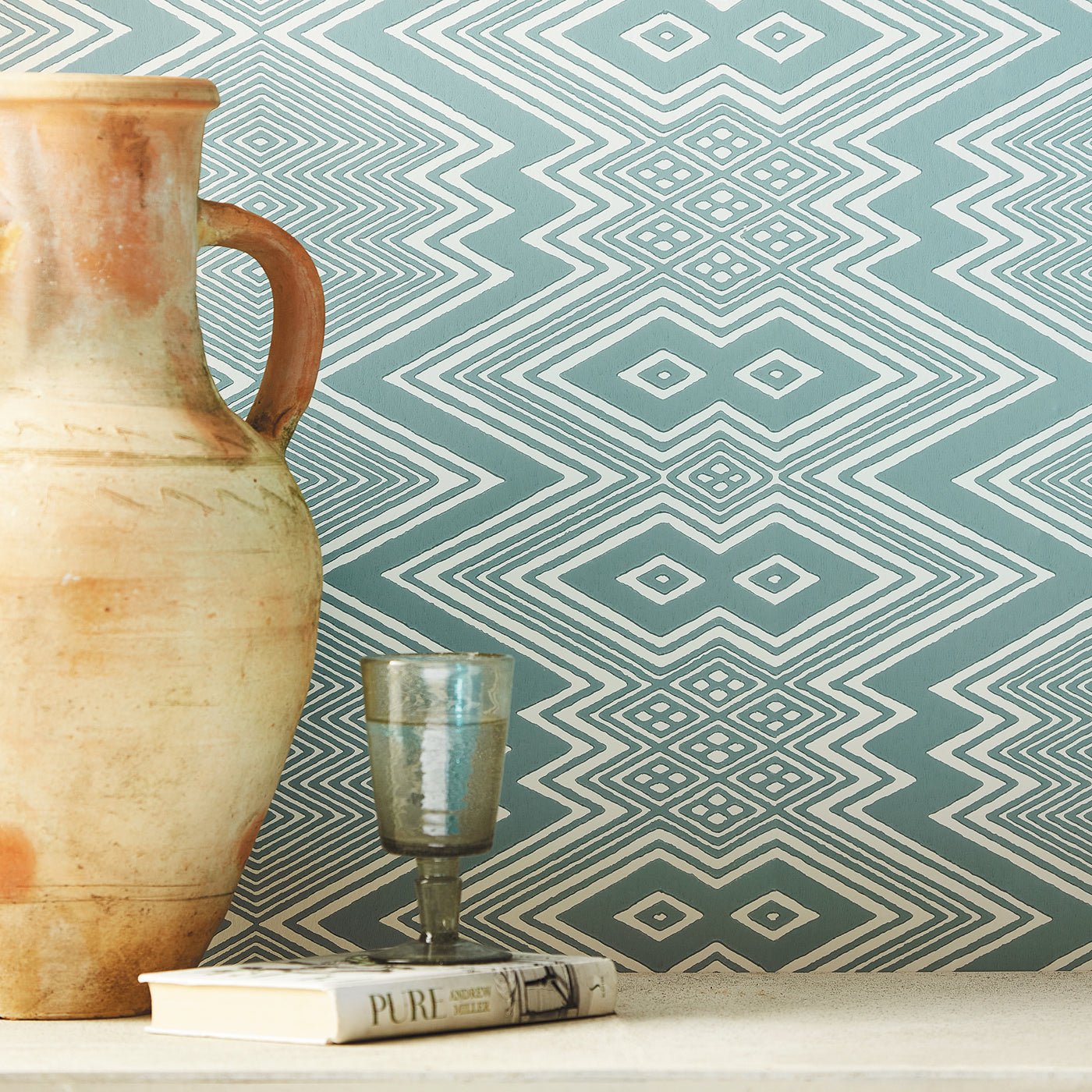Ankara Wallpaper - Sky/Awakening - Harlequin - HQN2112848