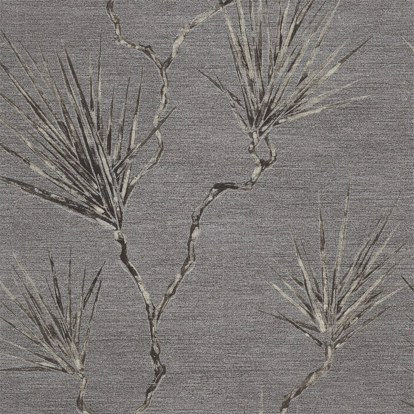 Anthology Peninsula Palm Wallpaper - Truffle - Harlequin - EREE110817