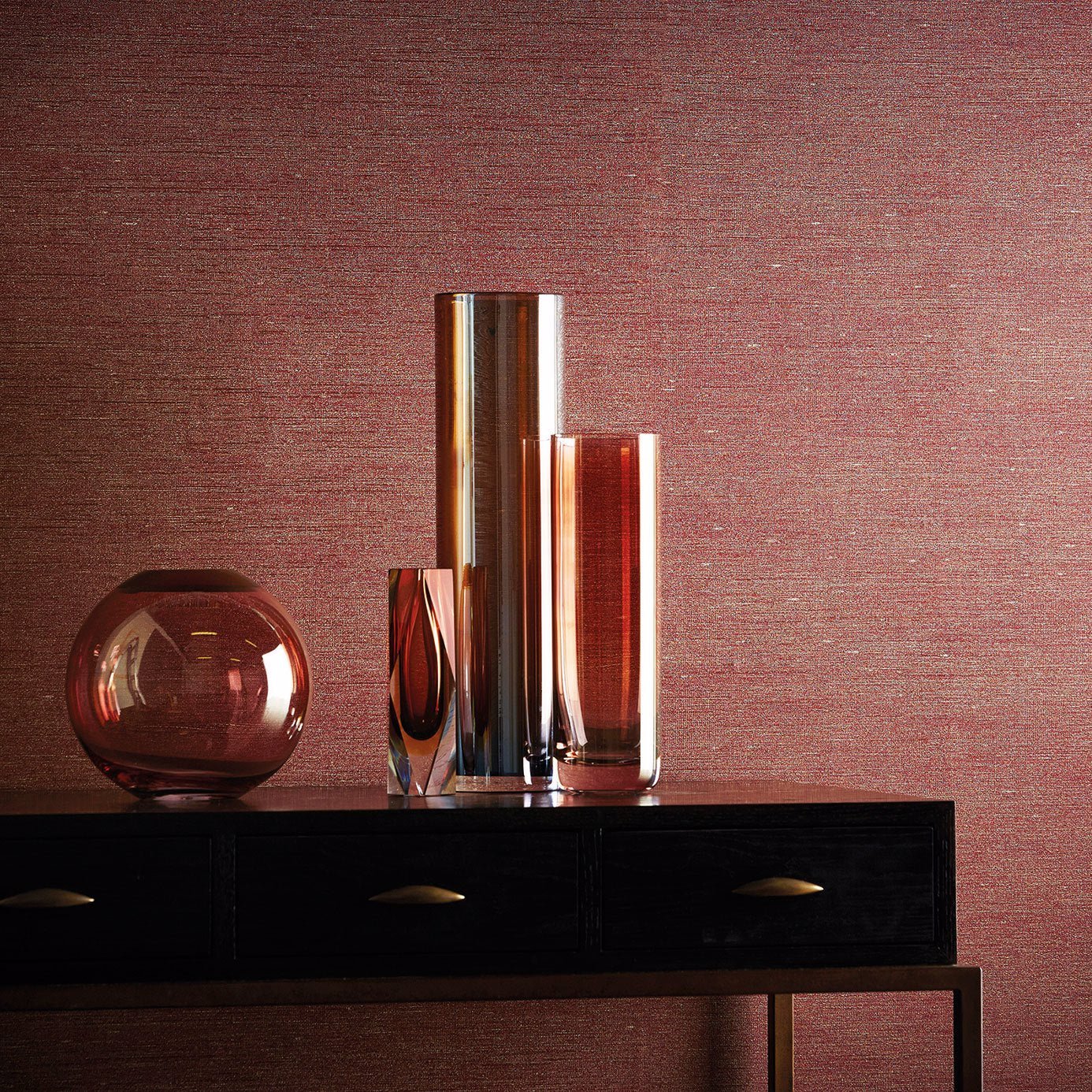 Anthology Peninsula Wallpaper - Parchment - Harlequin - EREE110815