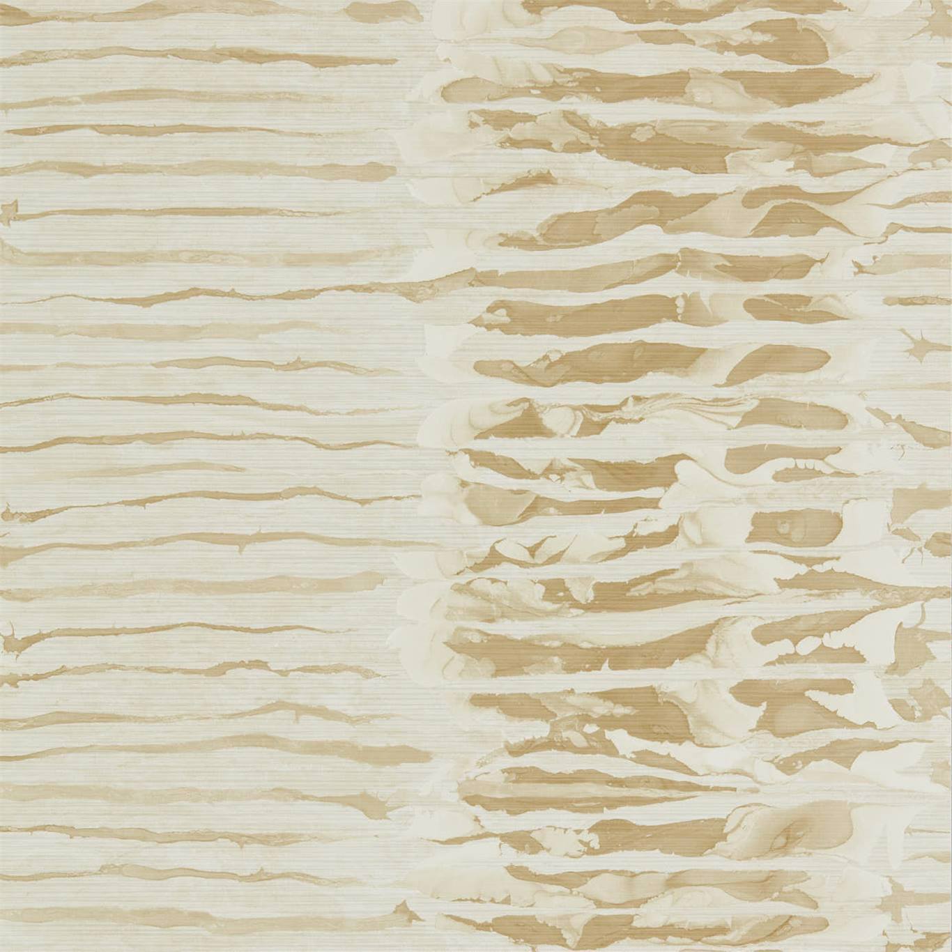 Anthology Ripple Stripe Wallpaper - Sandstone - Harlequin - EANW112578