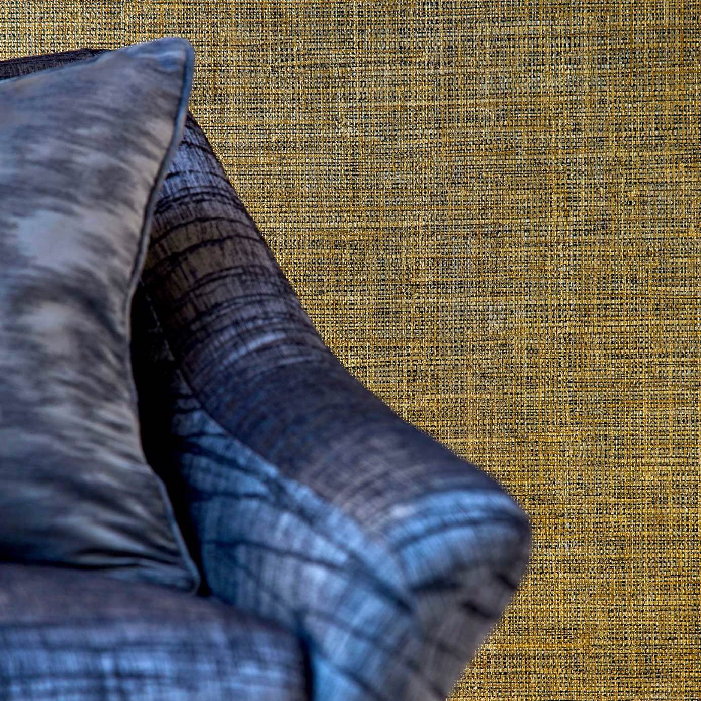 Anthology Seri Raphia Wallpaper - Urban Gold - Harlequin - EANW112595