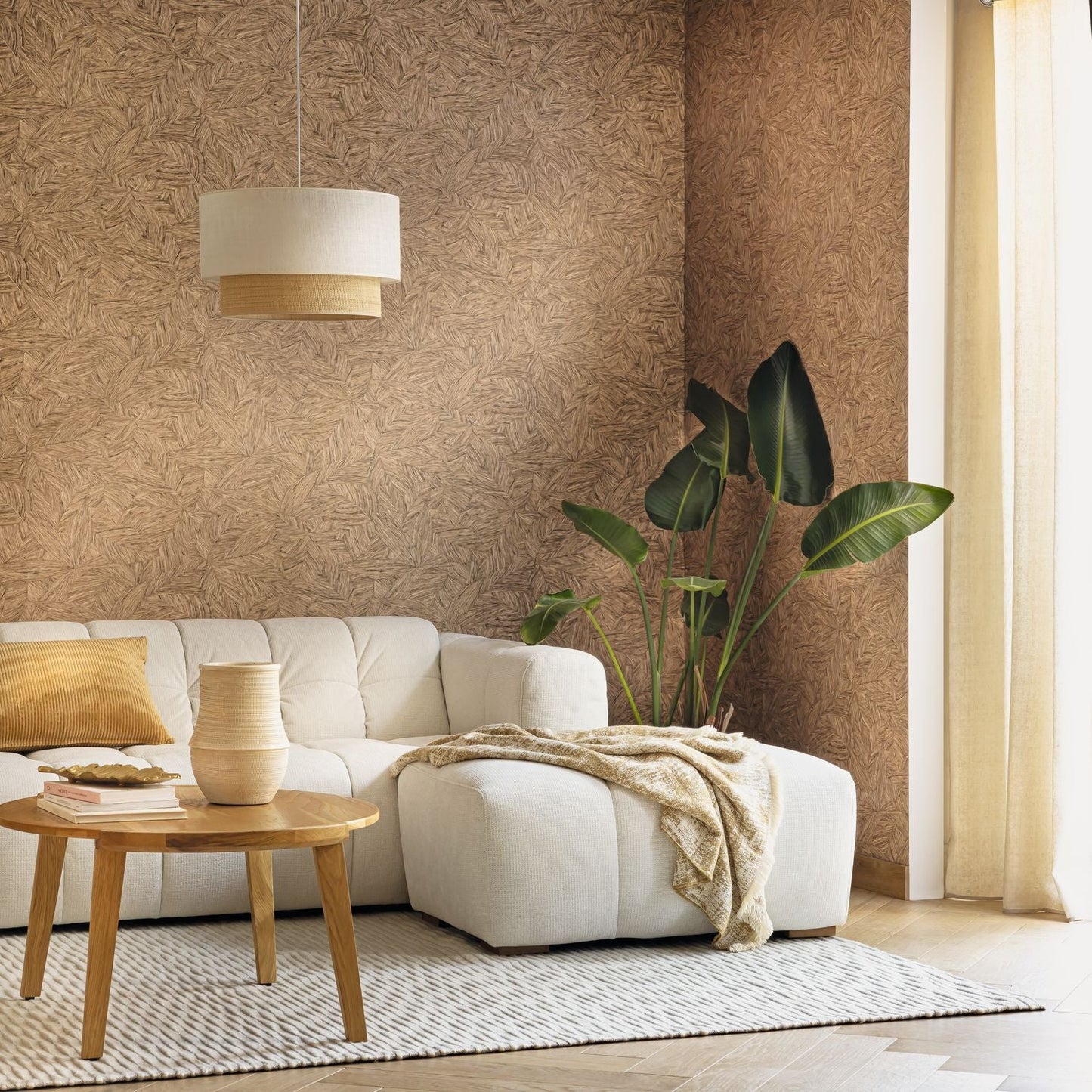 Archipel Wallpaper - Marron - Caselio - 106512155