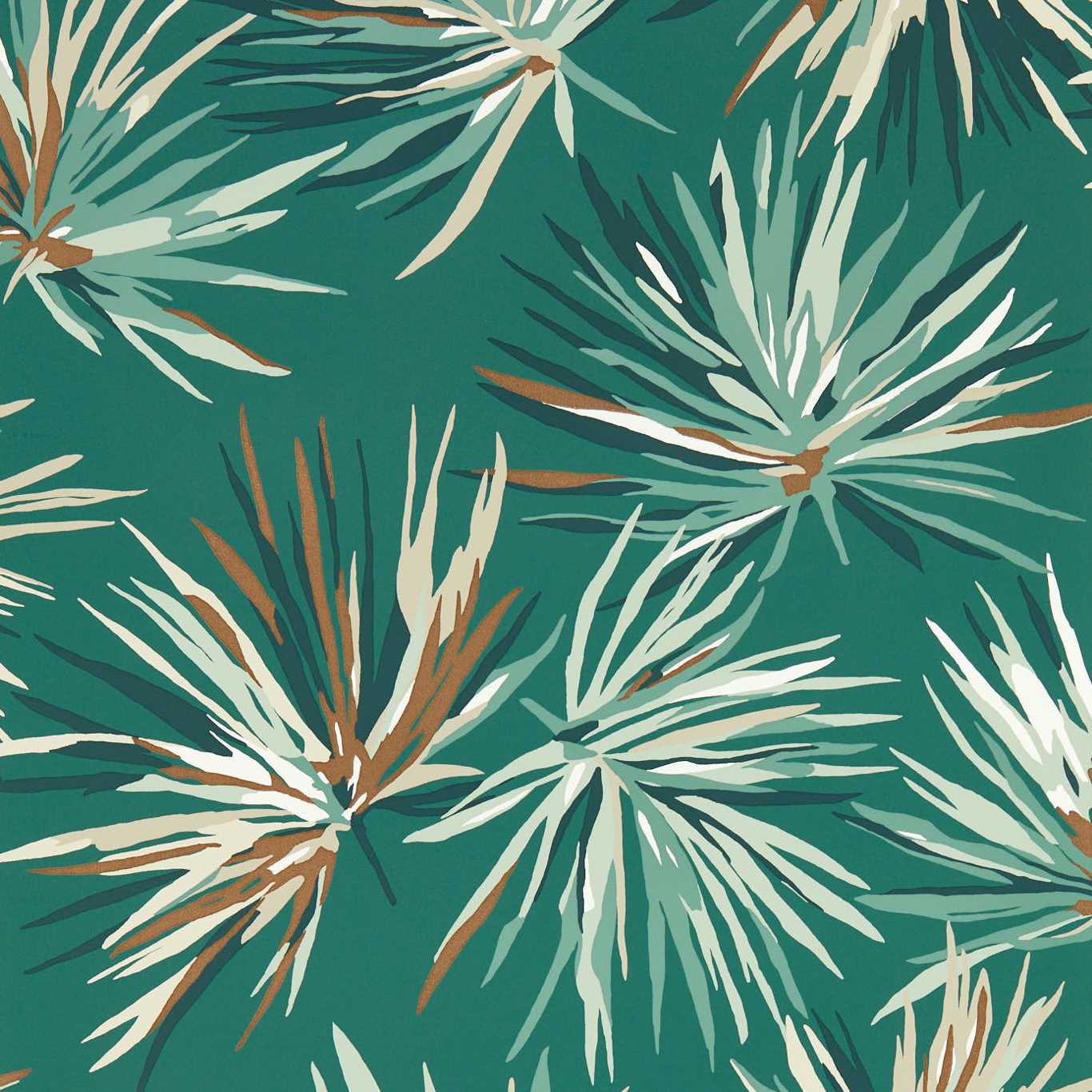 Aucuba Wallpaper - Forest/Copper - Harlequin - HM7W112747