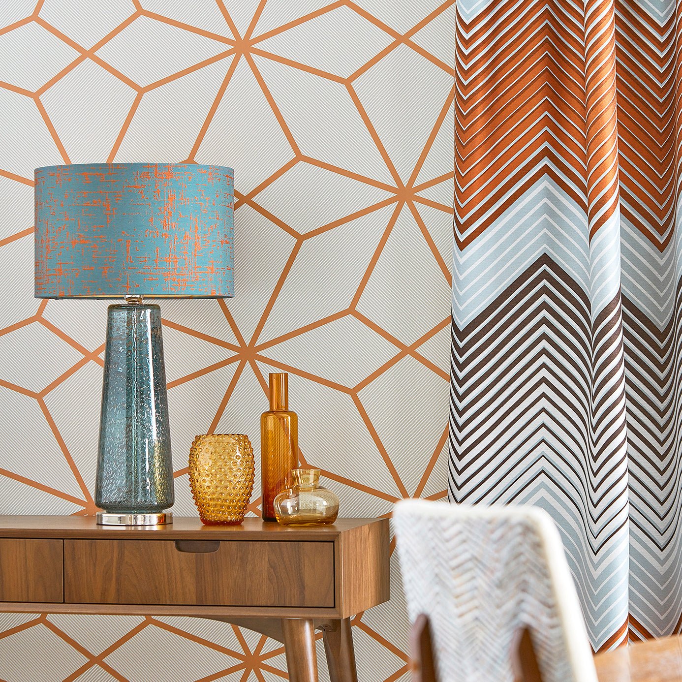 Axal Wallpaper - Slate - Harlequin - HMWF111981