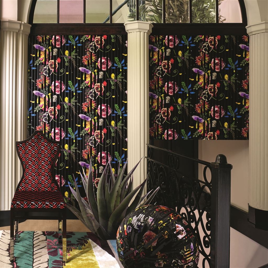 Babylonia Nights Soft Wallpaper - Crepuscule - Christian Lacroix - PCL7019/01 - Premier Wallcovering
