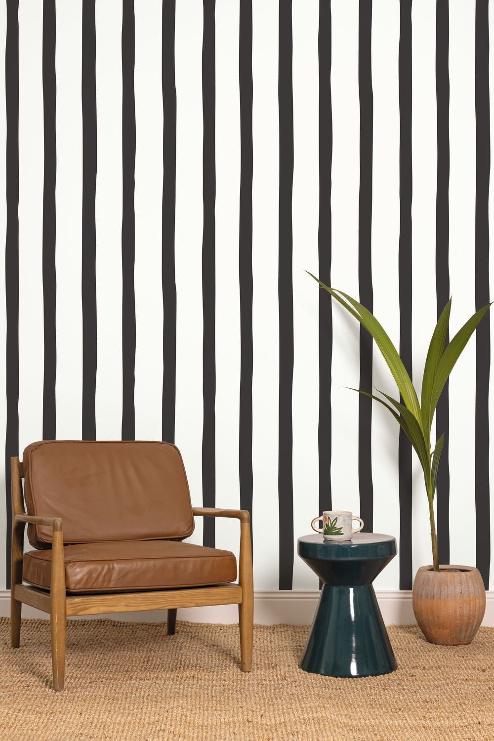 Barito Wallpaper - Noir - Caselio - 104950967