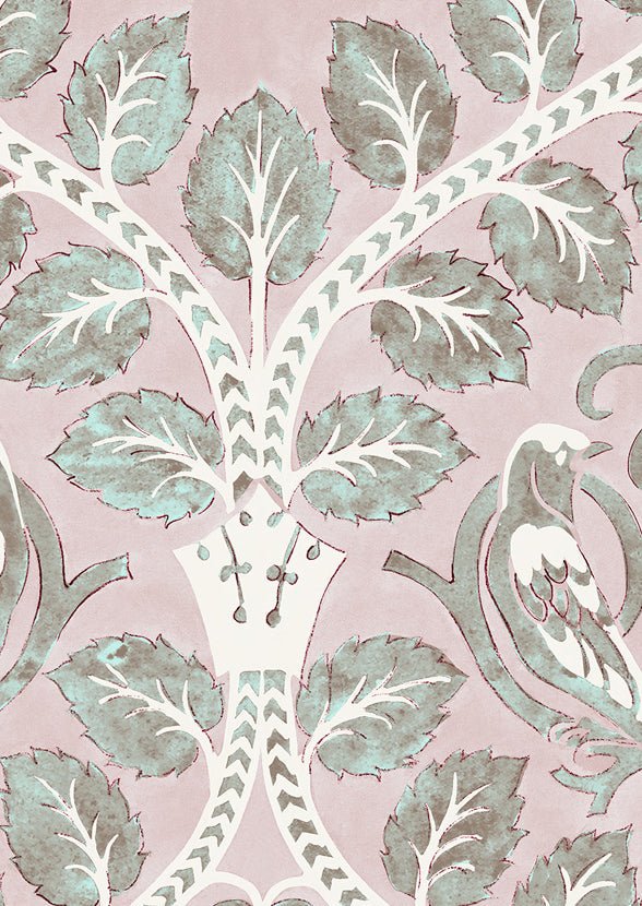 Berry Brothers Wallpaper - Sherbet - Lewis & Wood - Premier Wallcovering
