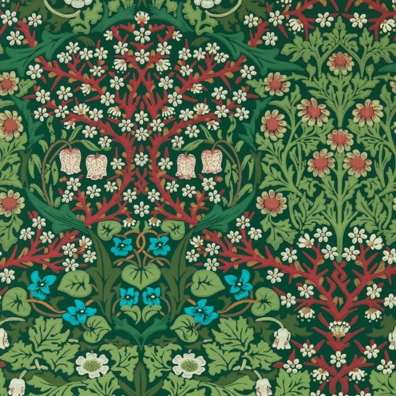 Blackthorn Wallpaper - Autumn - Morris & Co - 216962 - Morris Wallpaper
