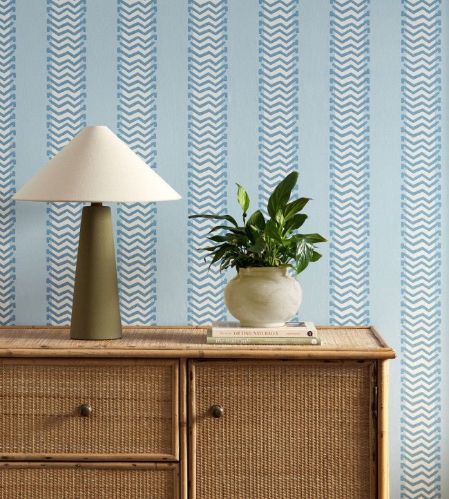 Bradgate Wallpaper - Coast Blue - Scion - NSCW113260