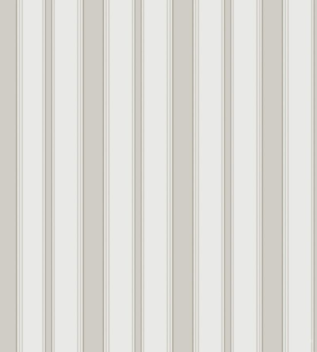 Cambridge Stripe Wallpaper - Stone & White - 110/8040 - Cole & Son - Premier Wallcovering