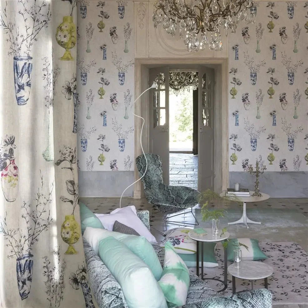 Celeste Wallpaper - Porcelain - P611/01 - Designers Guild