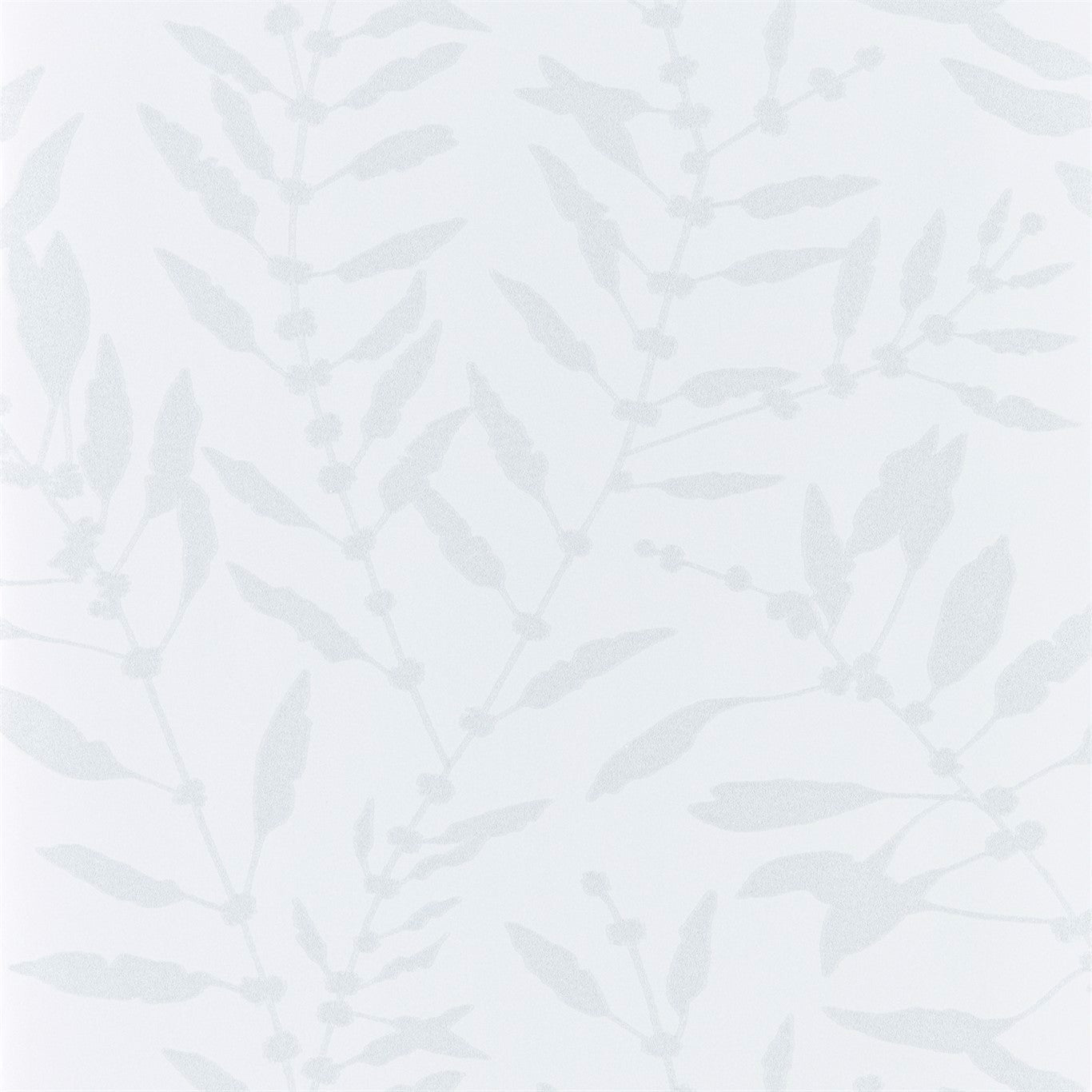 Chaconia Shimmer Wallpaper - Pearl - Harlequin - HANZ111660