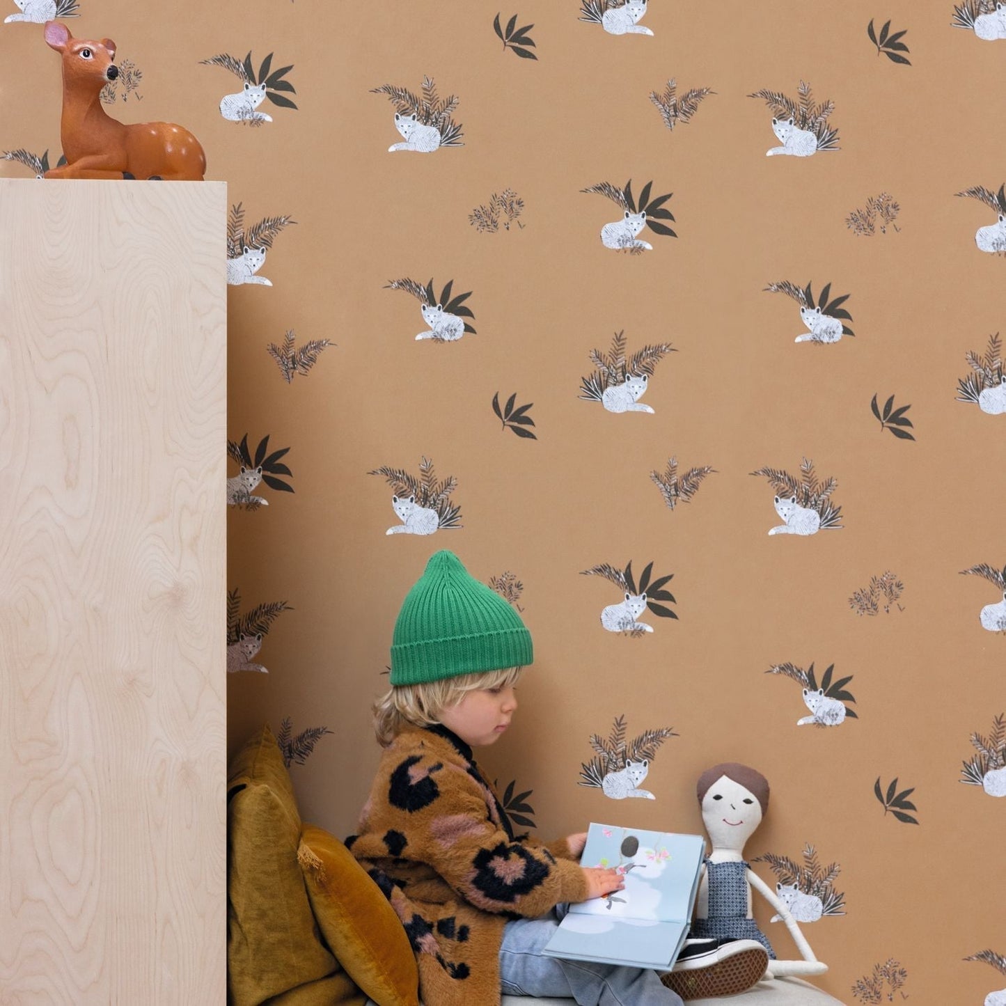 Contempler Wallpaper - Camel - Caselio - 103532026