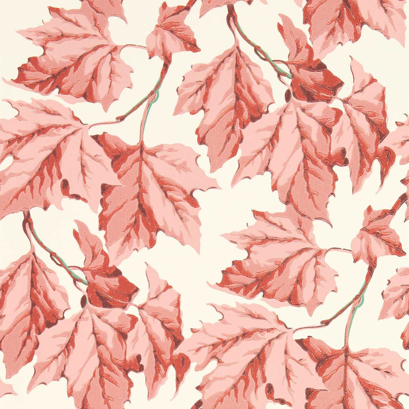 Dappled Leaf Wallpaper - Rose Quartz - Harlequin - HSRW113048