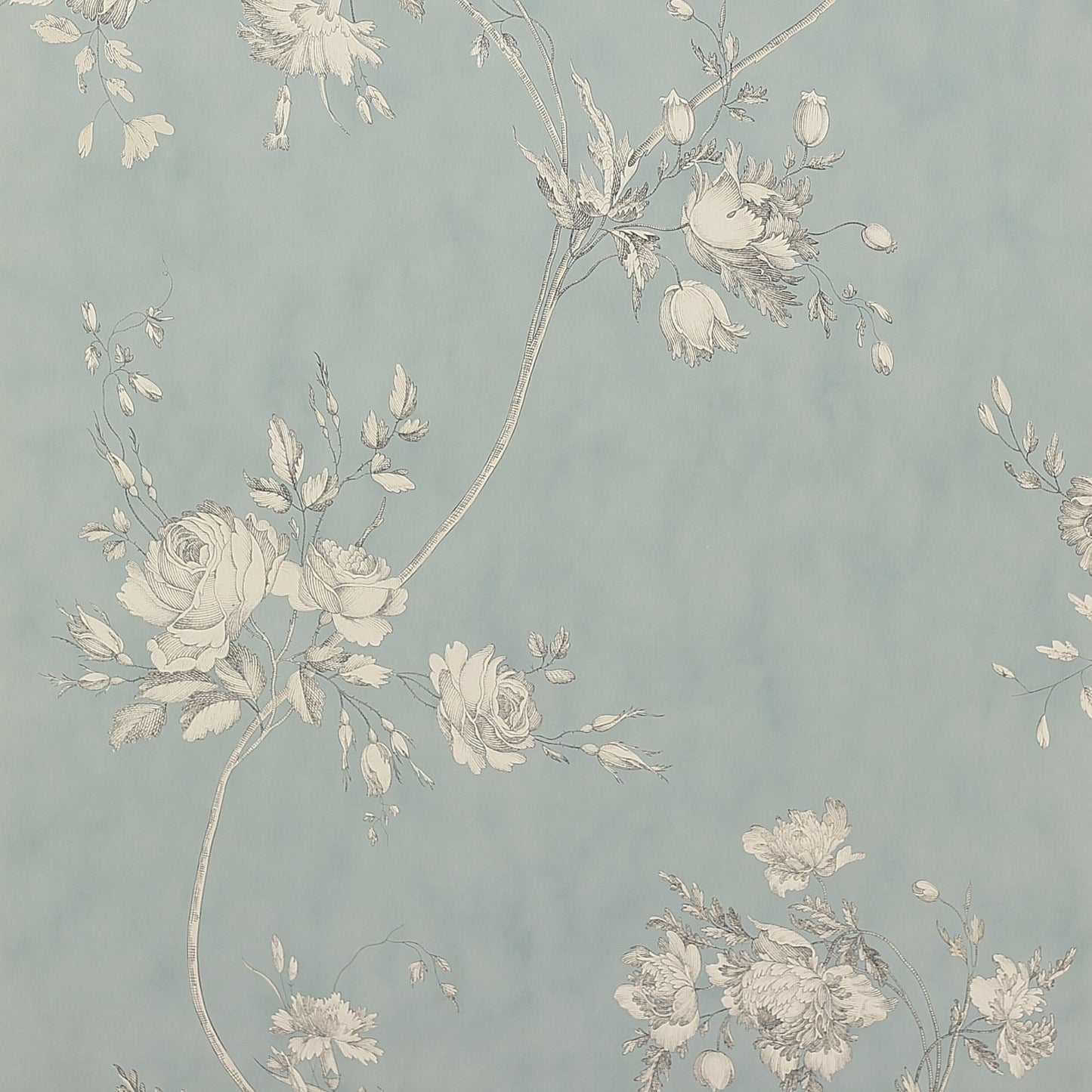 Darcy Wallpaper - Sea Blue - Colefax & Fowler - 07957/12 - Premier Wallcovering