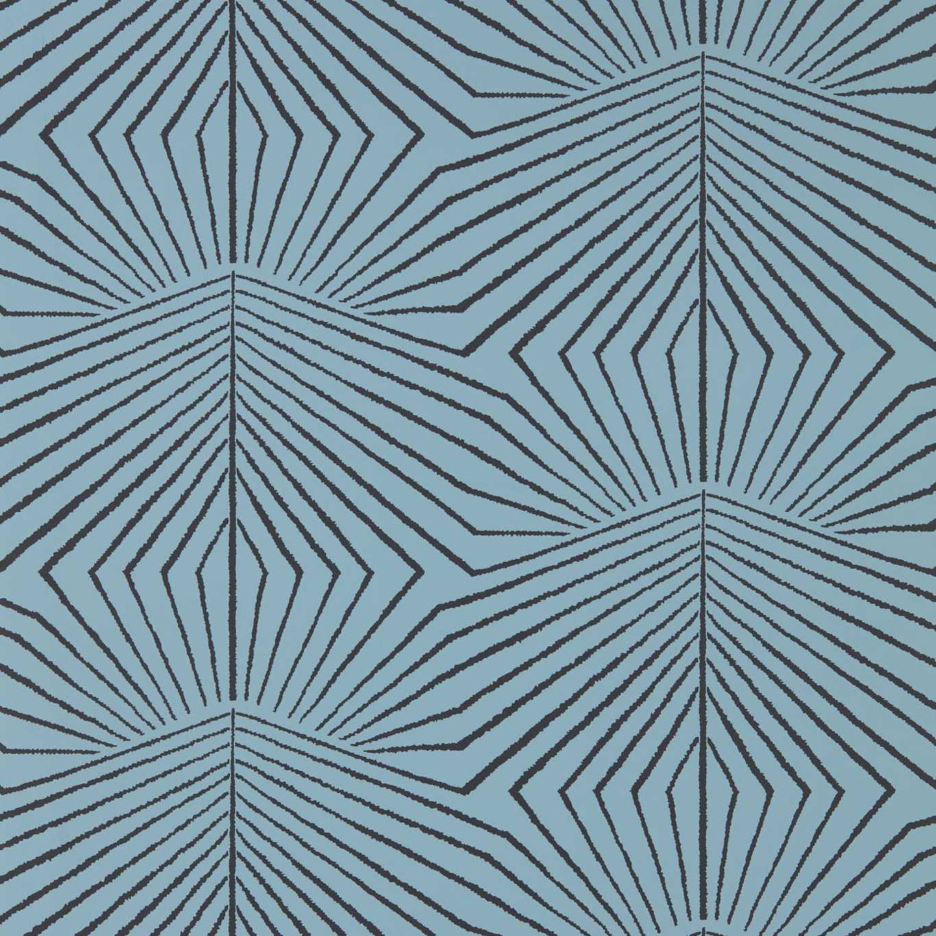 Dawning Wallpaper - Copenhagen Blue/Ritual - Harlequin - HQN3112929
