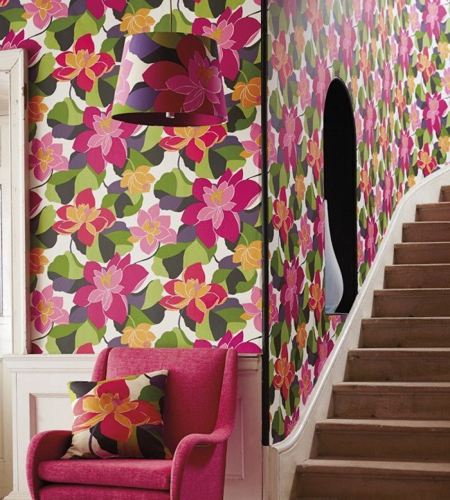 Diva Wallpaper - Peony / Sunset - NSWA110860 - Scion