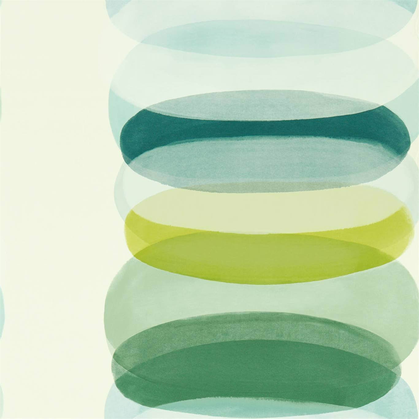 Elliptic Wallpaper - Emerald - Harlequin - HM6W112195