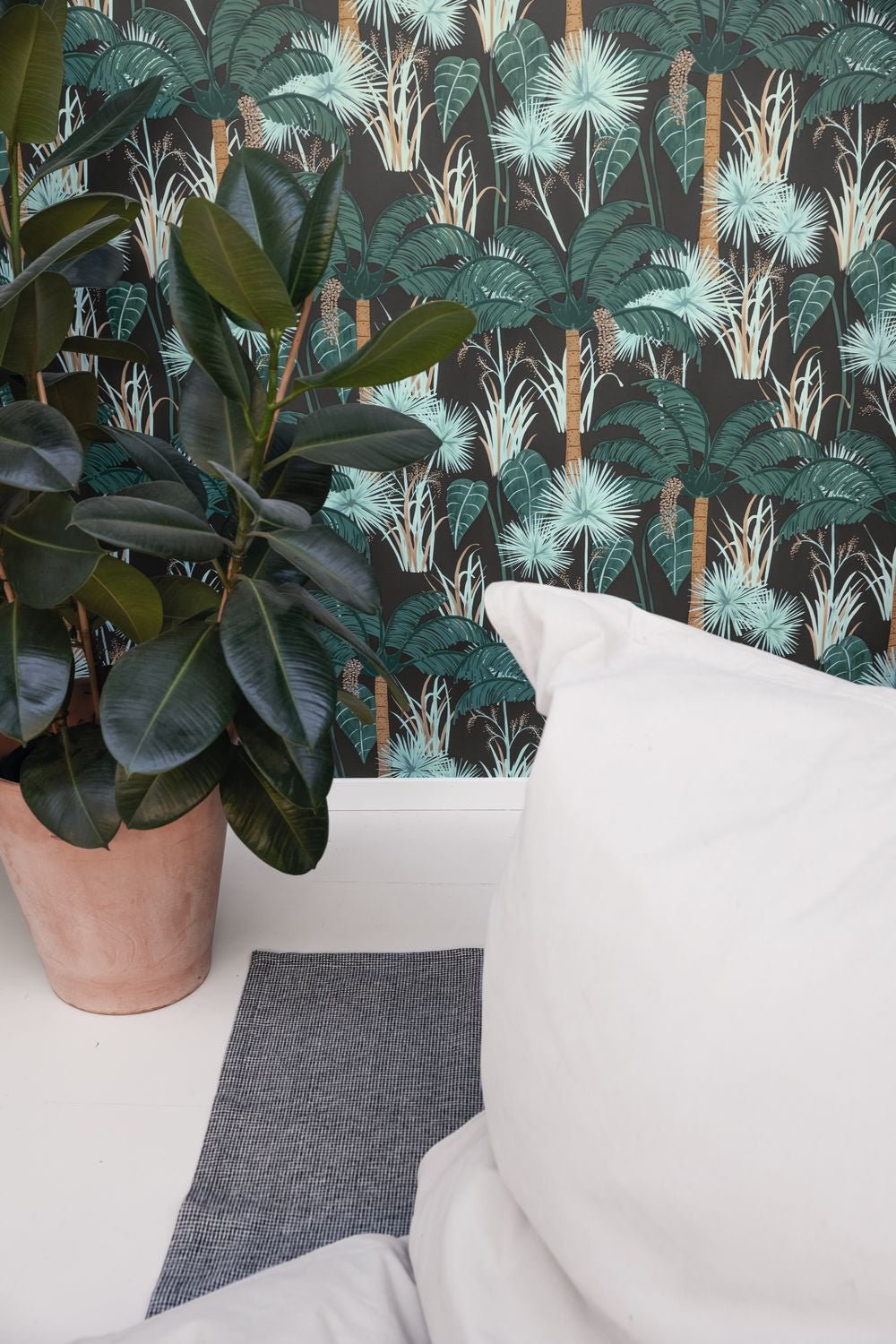 Enjoy Life Wallpaper - Bleu Vert - Caselio - 103376077