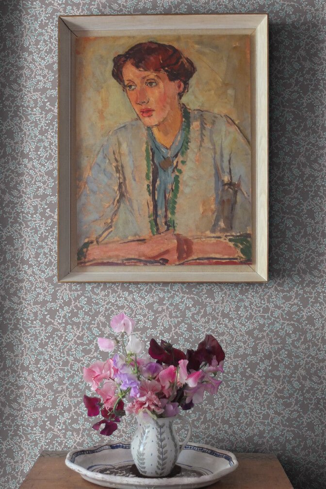 Fine Coral Wallpaper - Peat Ash - Timorous Beasties - SSC/FCOR/FIB/08 - Premier Wallcovering