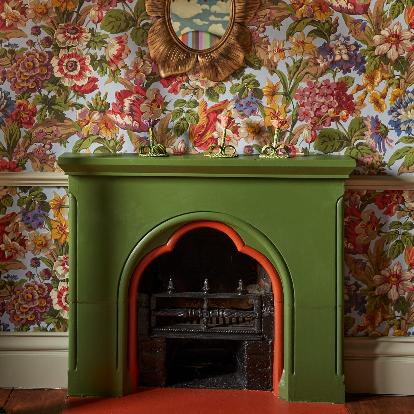 Florescence Wallpaper - Azure - House of Hackney - 1-WA-FLS-DI-AZU-XXX