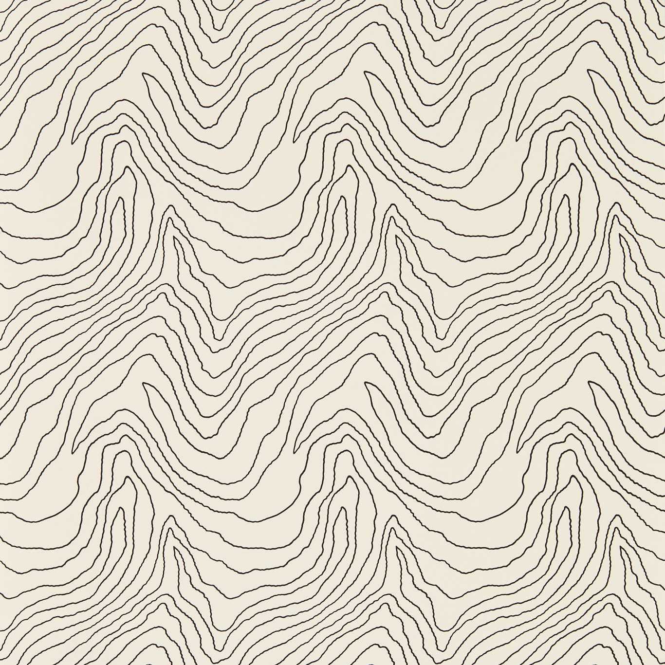 Formation Wallpaper - Parchment - Harlequin - HRWO113099