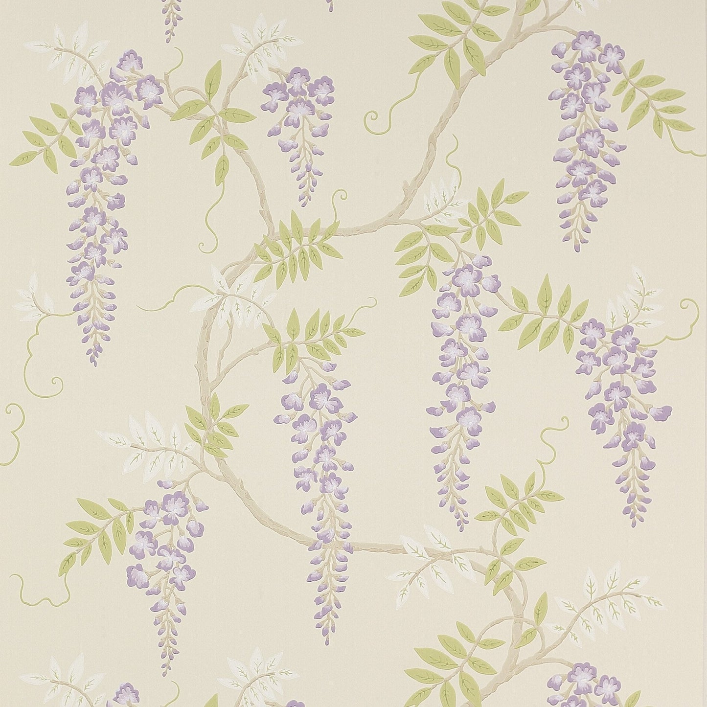 Grayshott Wallpaper - Lilac/Green - Colefax & Fowler - W7005 - 06 - Premier Wallcovering