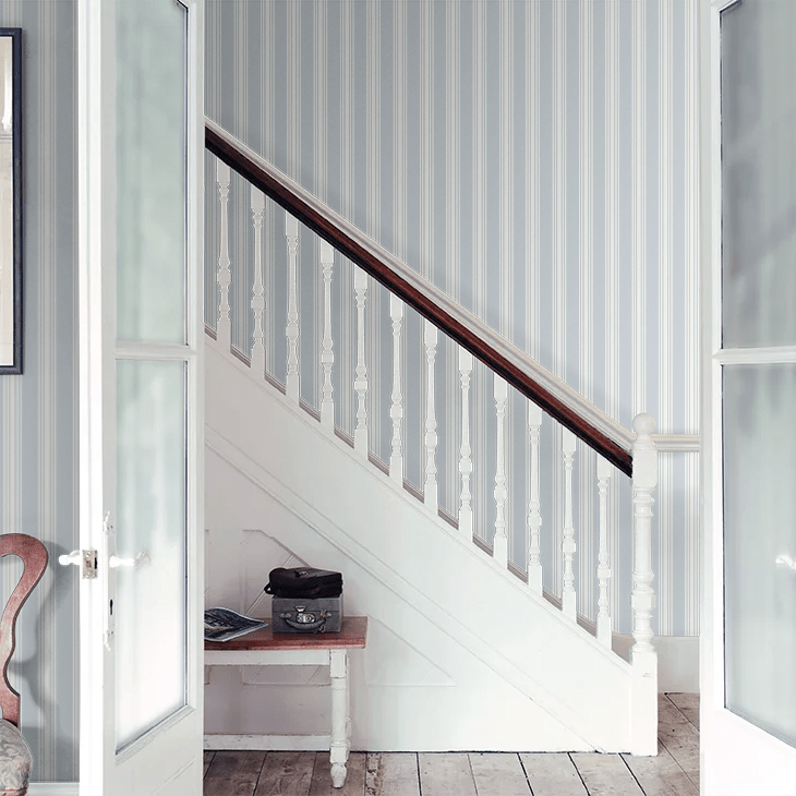 Gunnebo Wallpaper - Blue - Boråstapeter - 6962 - Premier Wallcovering