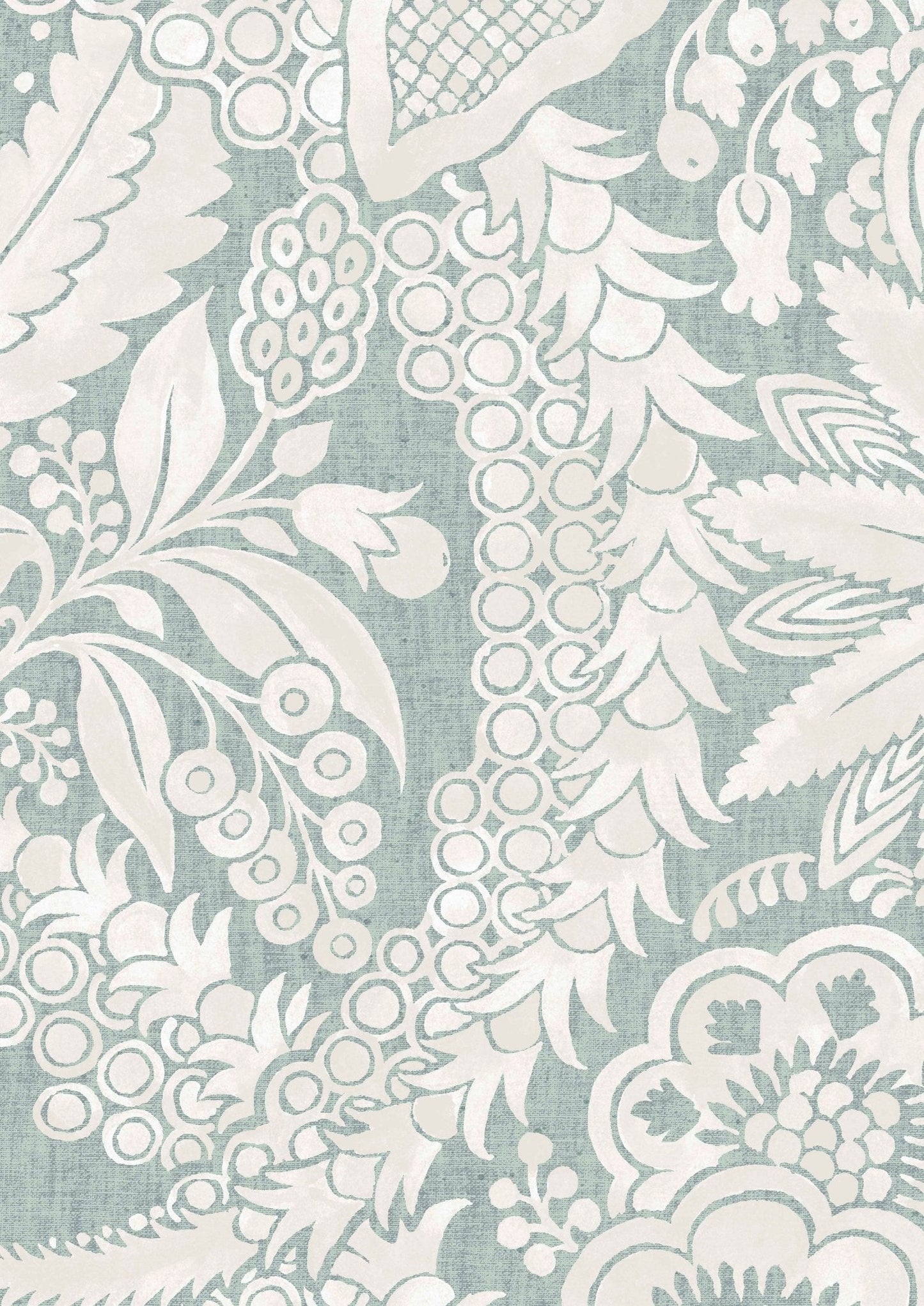 Hanbury Wallpaper - Verdigris - Lewis & Wood - Premier Wallcovering