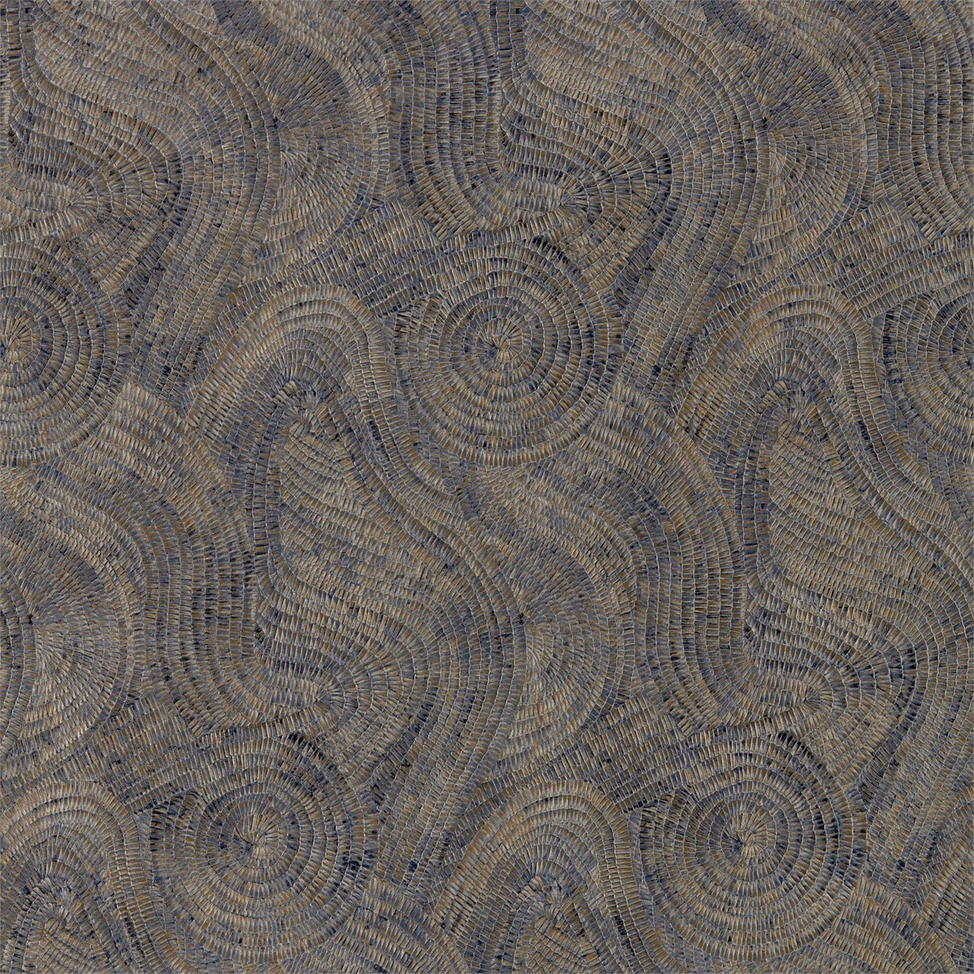 Hawksmoor Wallpaper - Prussian/Copper - ZPHA312599 - Zoffany