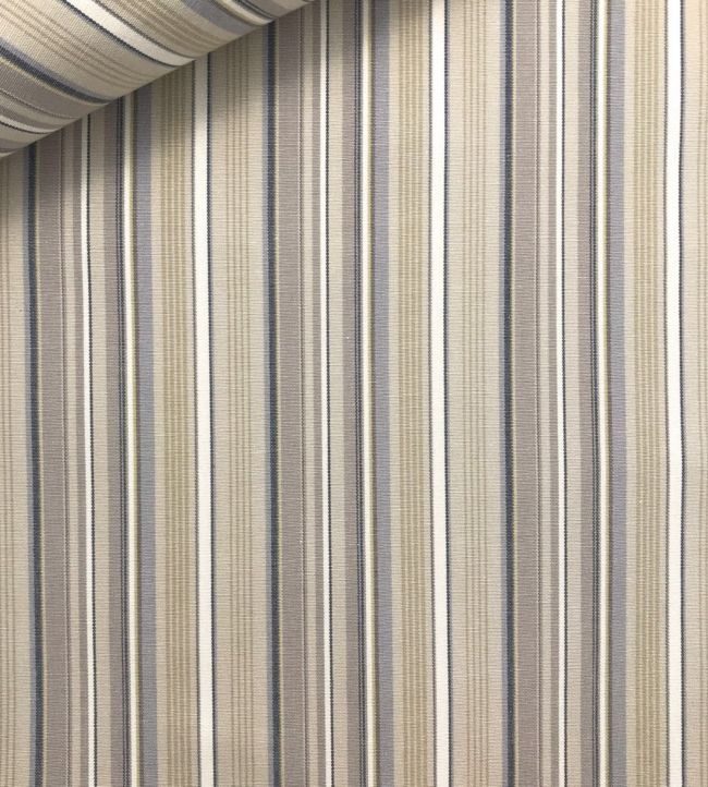 Pyjama Stripe Fabric - Gray