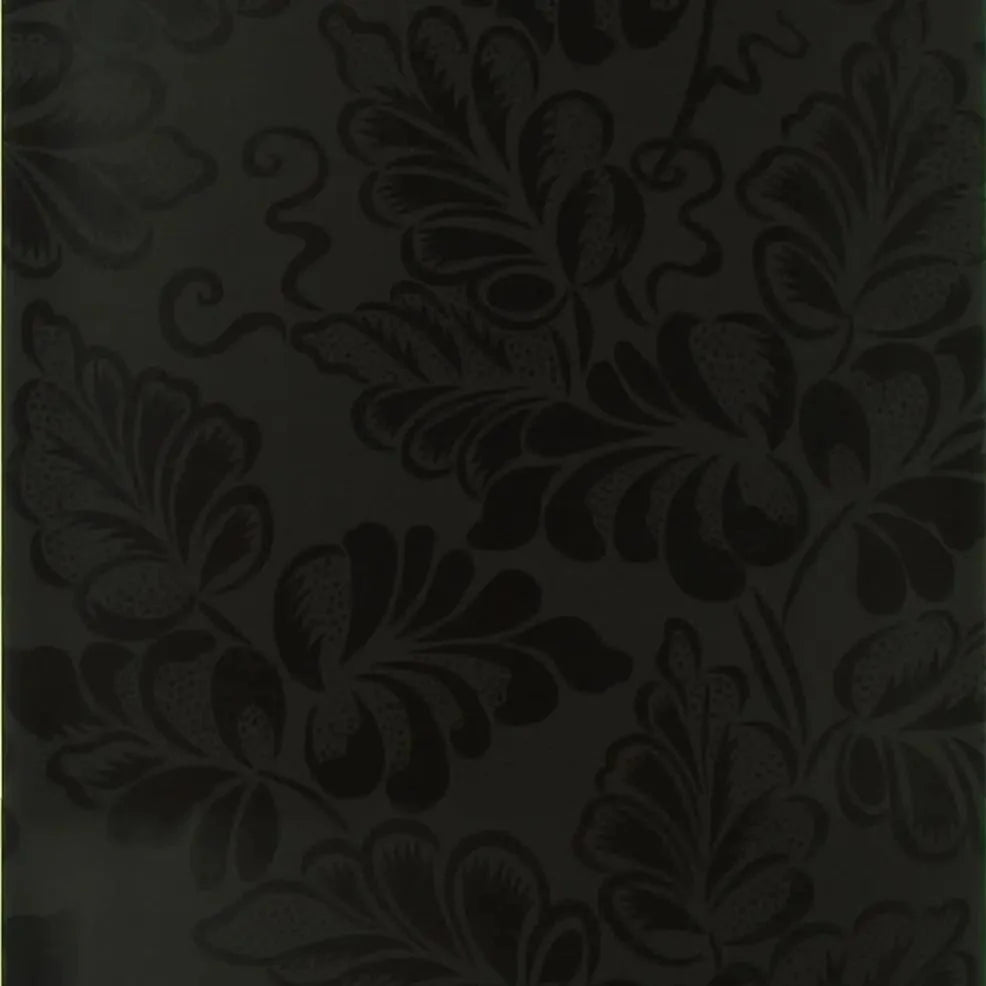 Irise Wallpaper - Noir - P485/10 - Designers Guild