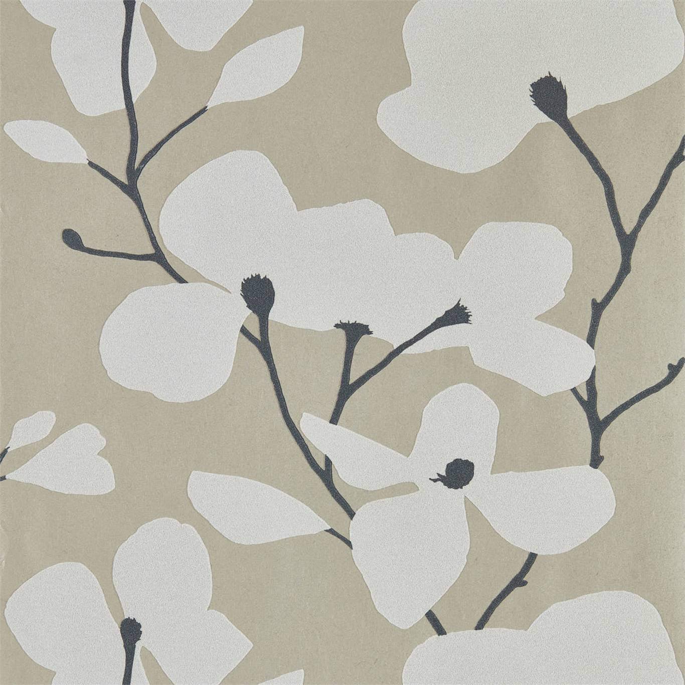 Kienze Shimmer Wallpaper - Gilver/Chalk - Harlequin - HMWF111974