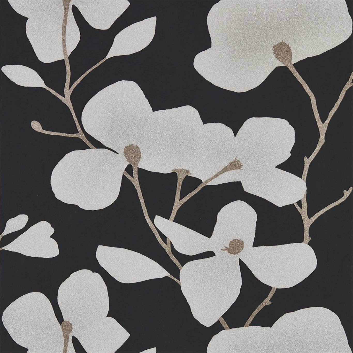 Kienze Shimmer Wallpaper - Steel/Graphite - Harlequin - HMWF111973