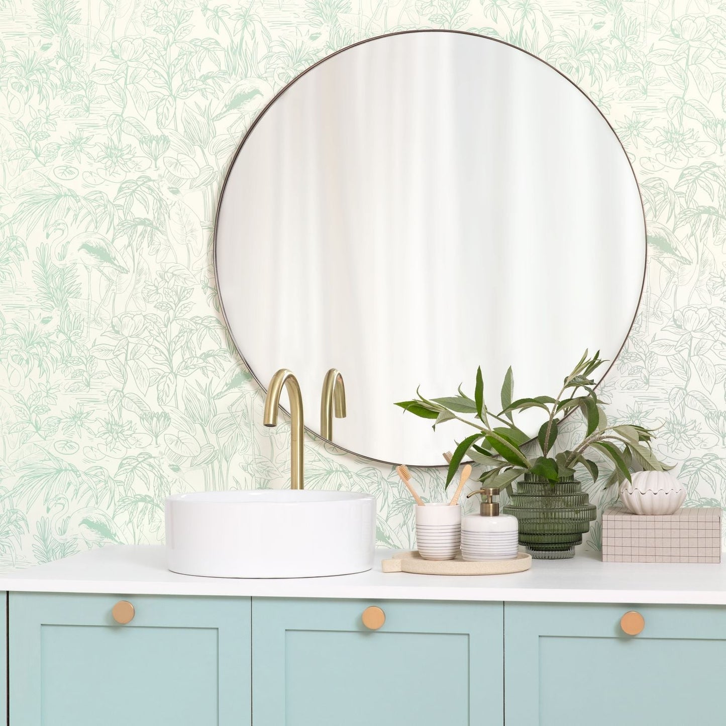 Le Cap Wallpaper - Vert D'eau - Caselio - 103930640