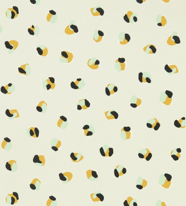 Leopard Dots Wallpaper - Pebble / Sage - NART112811 - Scion